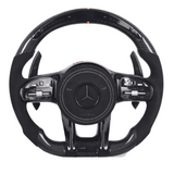 Mercedes-Benz (2020 Style) Carbon Fiber Steering Wheel – Customizable