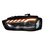 LED Headlights with DRL and Turn Signals - Audi A4/S4 (2013-2016)