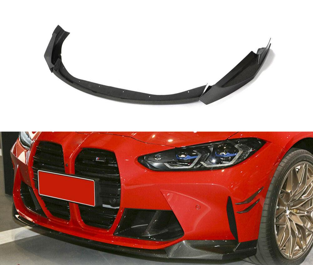 BMW G80 M3 / G82 M4 / G83 M4 V2 Style Carbon Fiber Front Lip