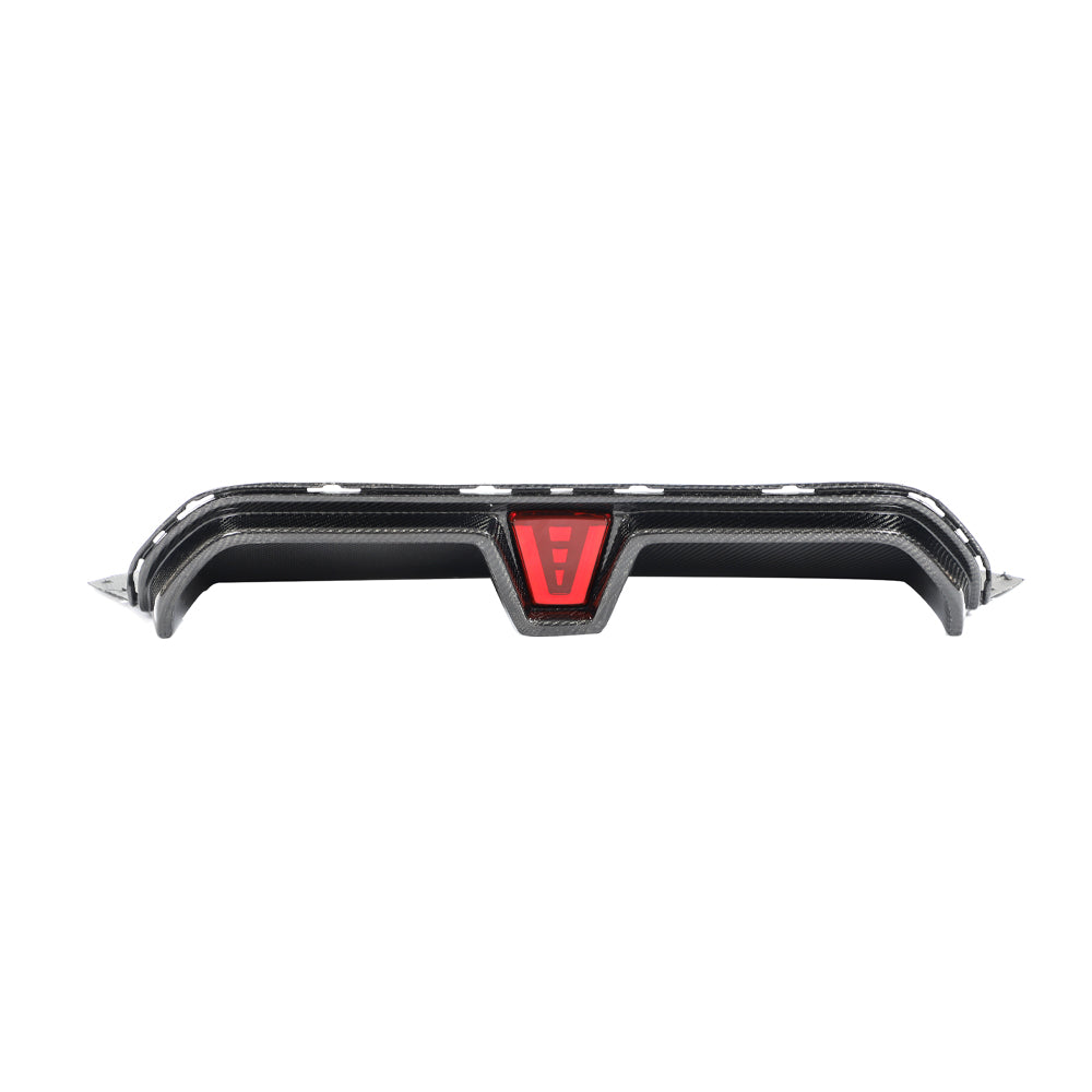 BMW F90 M5 Carbon Fiber Rear Diffuser with Integrated Rainlight