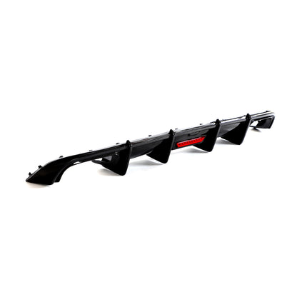 Audi A4/S4 B9 Carbon Fiber Quad Exhaust Rear Diffuser