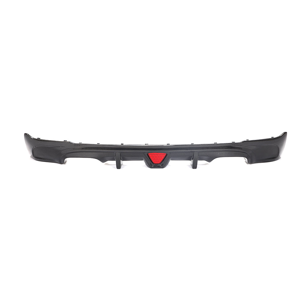 BMW 2 Series F22 Carbon Fiber Rear Diffuser with Rainlight